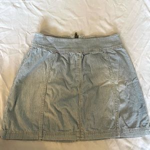 Denim striped Aeropostale skirt size 4